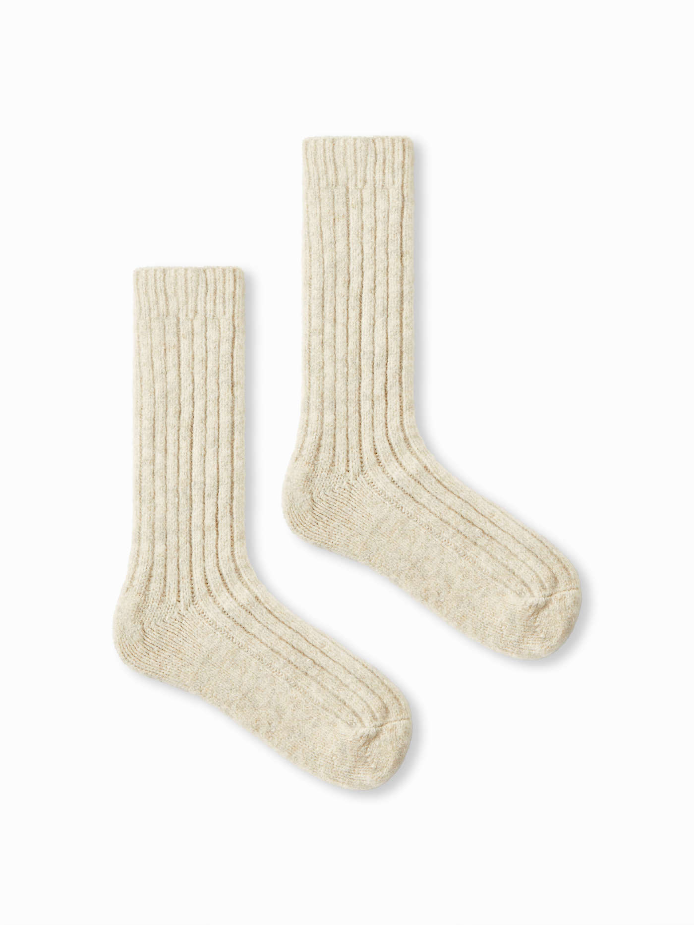Wool WOOL KNITTED LOOSE SOCKS For Daily Casual | Cider