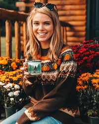 The Cozy Pumpkin Sweater - Women's | Kiel James Patrick