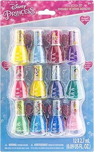 Townley Girl Disney Princess Non-Toxic Water-Based Peel-Off Quick Dry Nail Polish with Nail Separ... | Amazon (US)