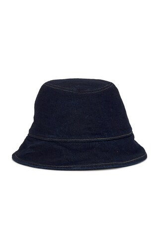 celine Celine Denim Bucket Hat in Dark Blue - Denim-Dark. Size S (also in ). | FWRD 