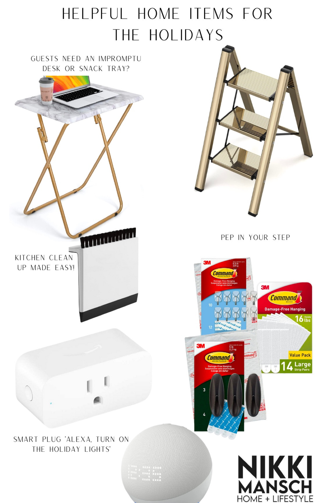 These items come in handy at my home all of the time but especially during the holidays! 

#LTKHoliday #LTKhome