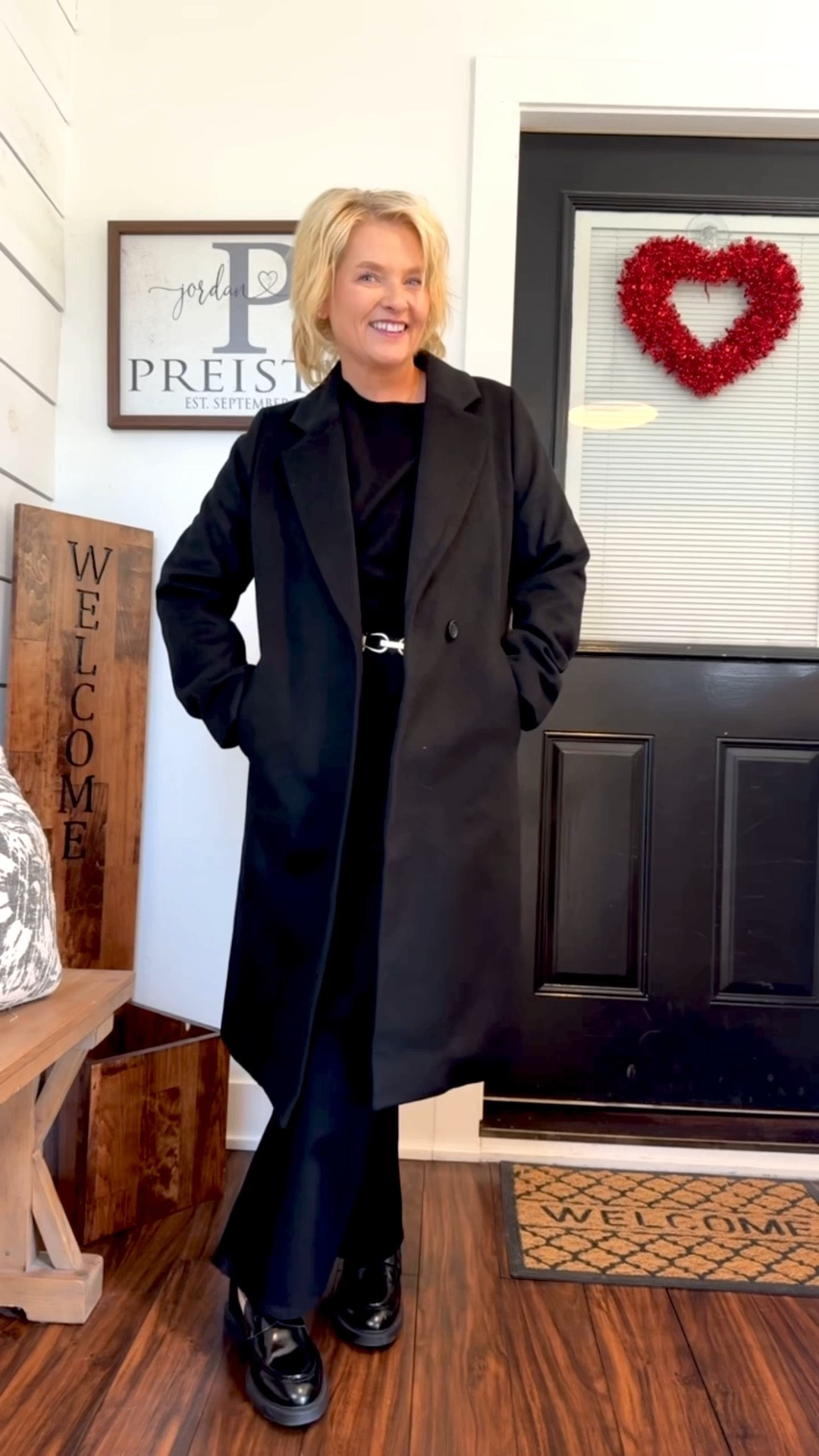 If you love elevated basics, this outfit is for you.

Quince’s cashmere sweater is 100% Mongolian cashmere and feels amazing.

The wide-leg denim is high-rise with stretch and super flattering.

And this Italian wool coat is a winter staple I’ll own forever.

Everything is from Quince — and it’s all linked.

Sweater -wearing a size Medium. TTS
Jeans - wearing a zie 28 with 28 inseam. TTS
Coat - wearing a size Medium. TTS. Size up if you want a more oversized fit  



#LTKOver40 #LTKgrwm #LTKootd