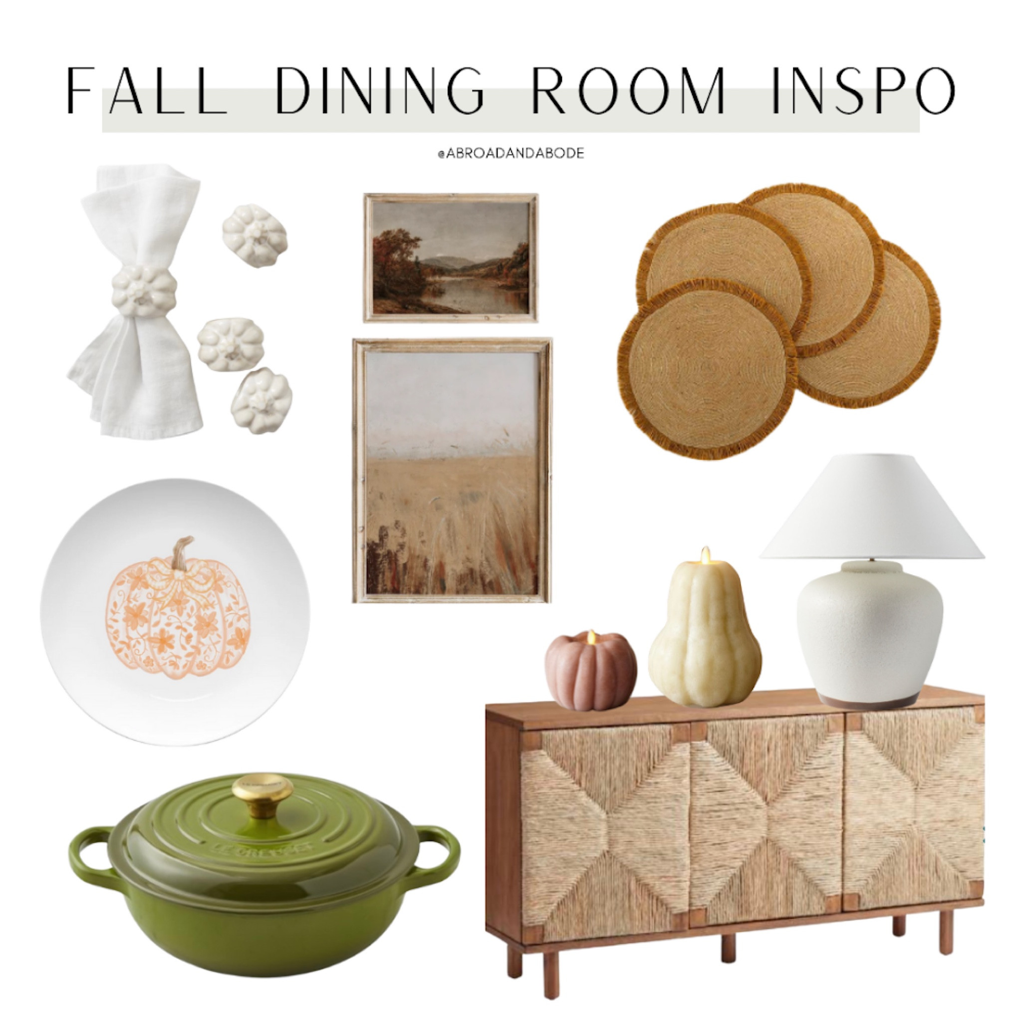 Fall Dining Room Decor!

Fall decor, fall, dining room, Halloween, coffee table, wall art, dining table, dining chairs, pumpkins, napkins, faux fall florals, interior designer, home finds, home decor

#LTKhome #LTKSeasonal #LTKunder50
