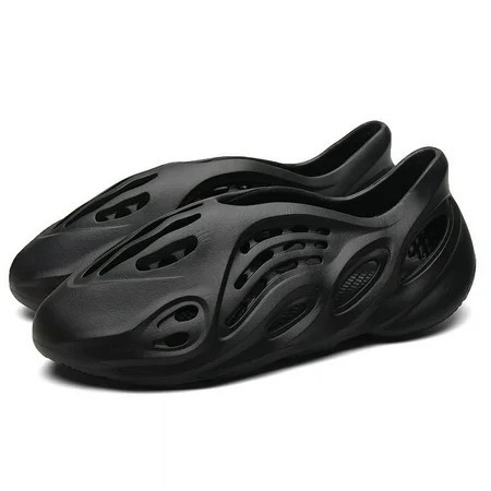 Foam Runner Shoes for Women Men Hollow Cloud Slippers Lightweight Slip-On Walking Sneakers Breathable Soft Beach Sandals | Walmart (US)