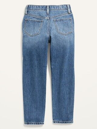 POPSUGAR x Old Navy High-Waisted O.G. Slim Straight Medium-Wash Jeans | Old Navy (US)