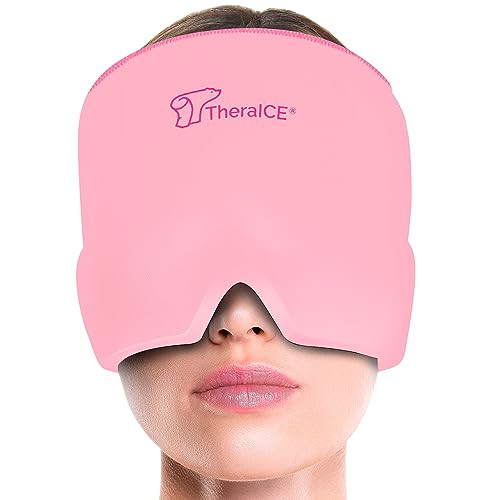 TheraICE Migraine Headache Relief Cap, Hot & Cold Therapy Hat, Migraine Relief Cap, Cool Gel Head... | Amazon (US)