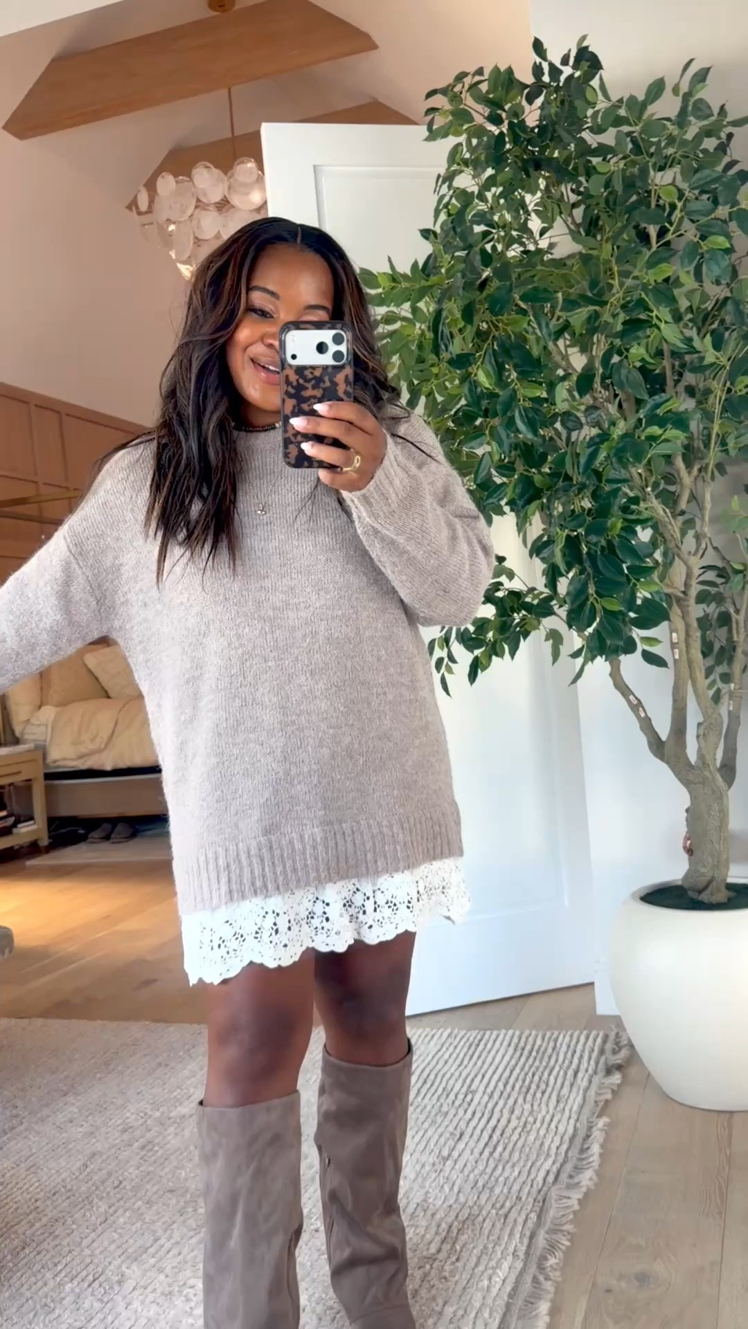 Last day to get my sweater dress on sale!!! Use AEFALL30 for an extra 30% off 🙌🏾

#LTKSaleAlert #LTKMidsize #LTKSeasonal