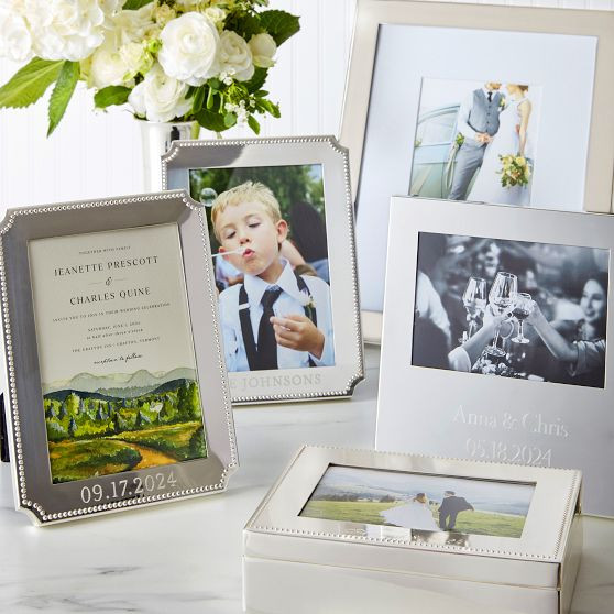 Celebration Beaded Photo Frame | Mark and Graham