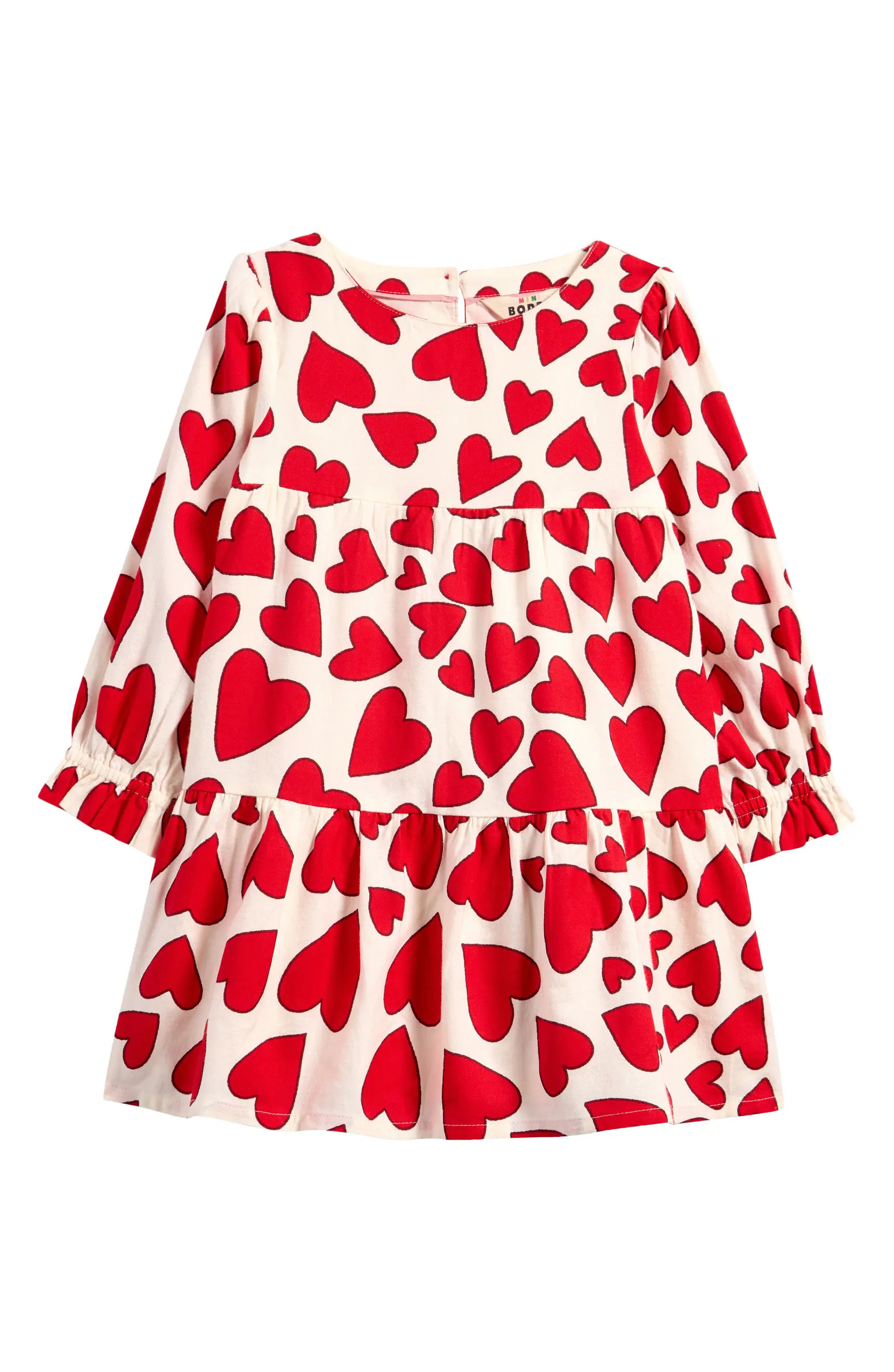 Mini Boden Kids' Twirly Tiered Dress | Nordstrom | Nordstrom