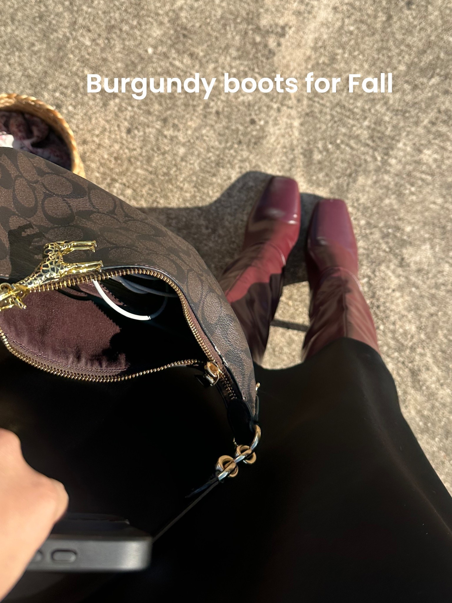 Fall boots color burgundy 

#LTKShoeCrush #LTKSeasonal #LTKStyleTip