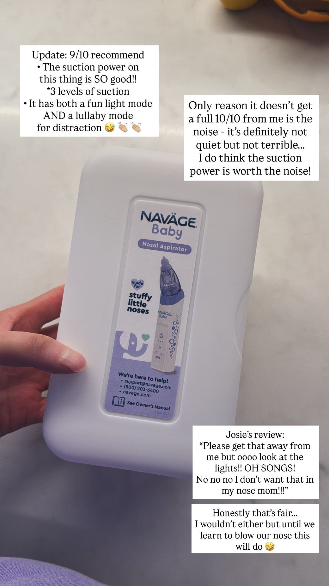An electric baby nasal aspirator that actually has good suction!! 🙌🏼

#LTKBaby #LTKKids
