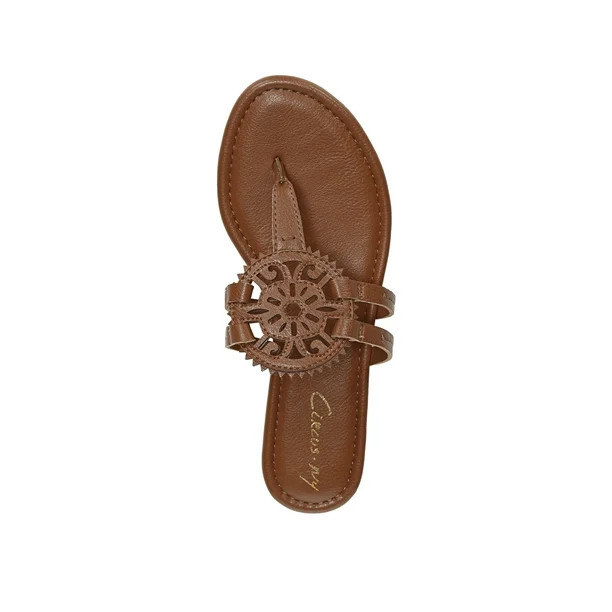Circus by Sam Edelman Women's Carney Medallion Thong Sandal - Walmart.com | Walmart (US)