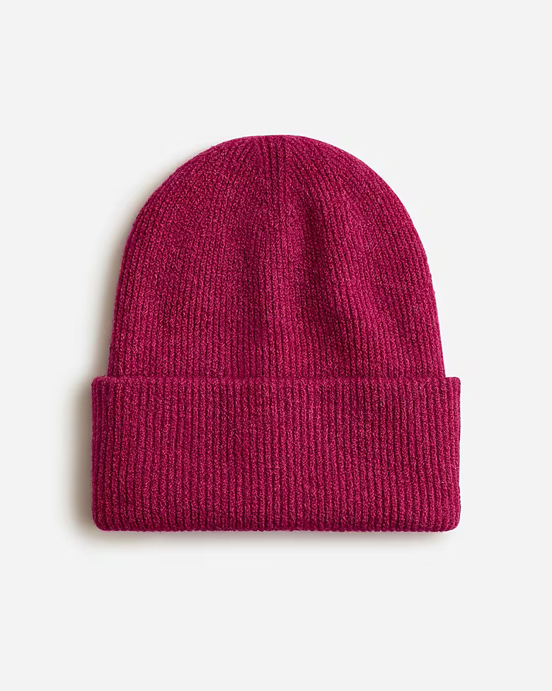 Ribbed beanie in Supersoft yarn | J. Crew US