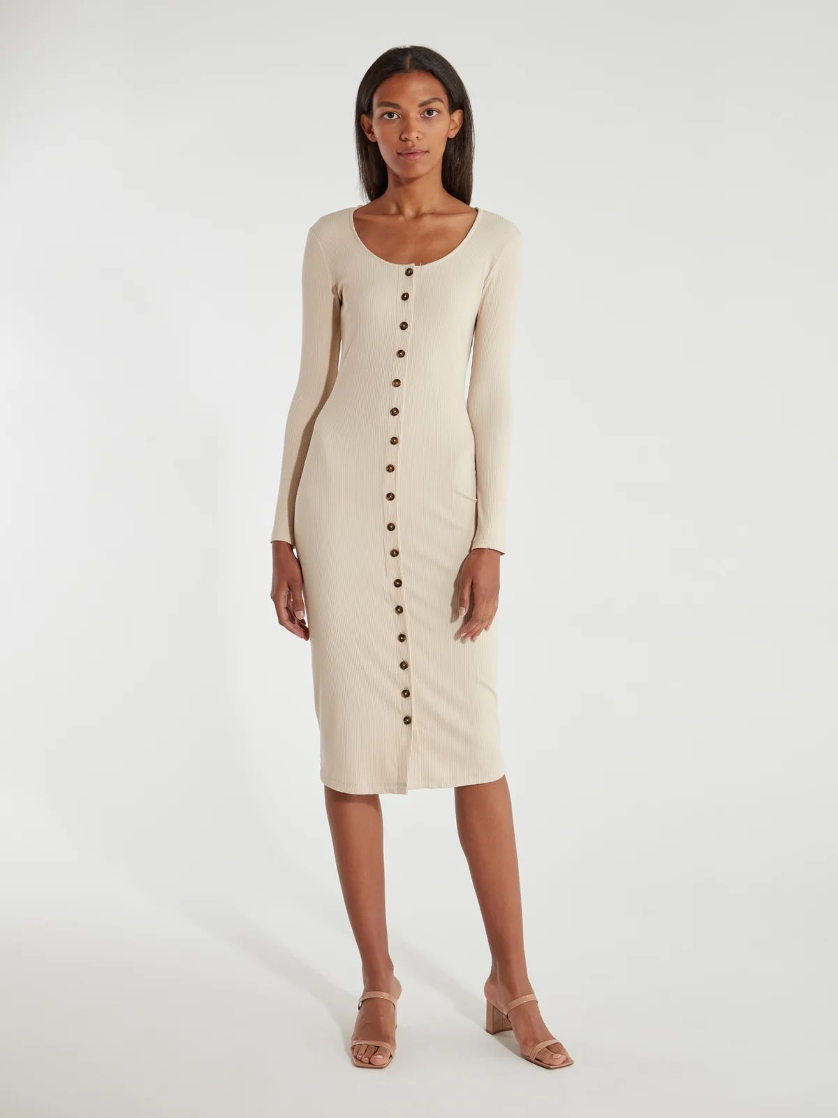 Colette Long Sleeve Midi Dress | Verishop