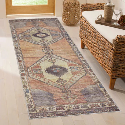 Medinah Washable Runner & Area Rug | Boutique Rugs