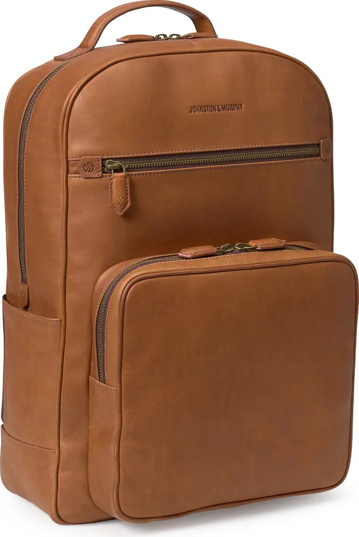 Johnston & Murphy Rhodes Leather Backpack | Nordstrom | Nordstrom