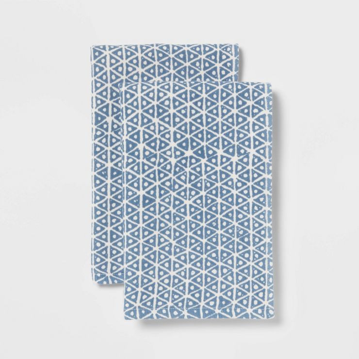 2pk Woven Hand Towels - Threshold™ | Target