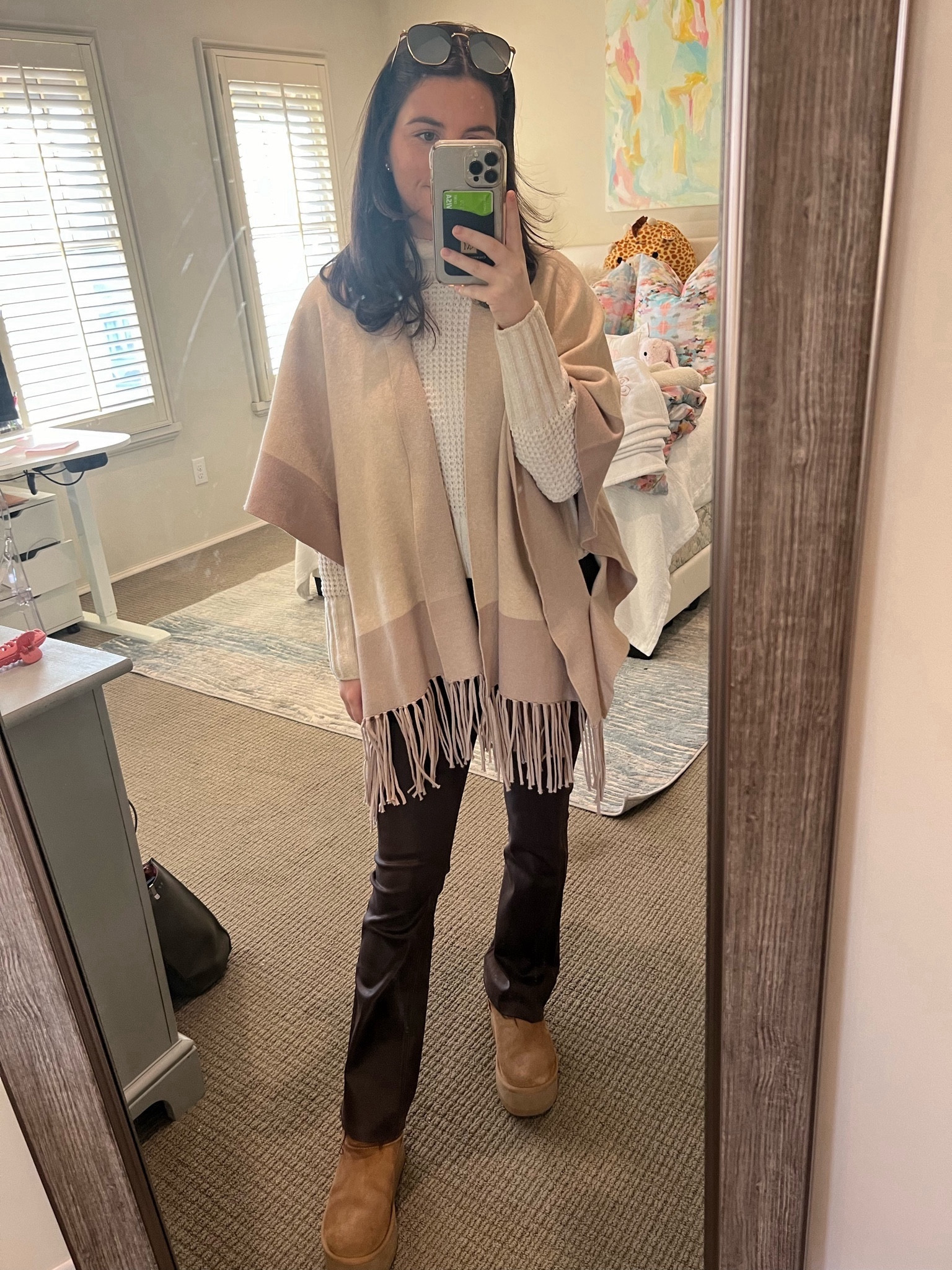 ootd 🤎 linked my jeans! They run true to size and have some stretch. I ordered the 25

#LTKU #LTKworkwear #LTKHoliday