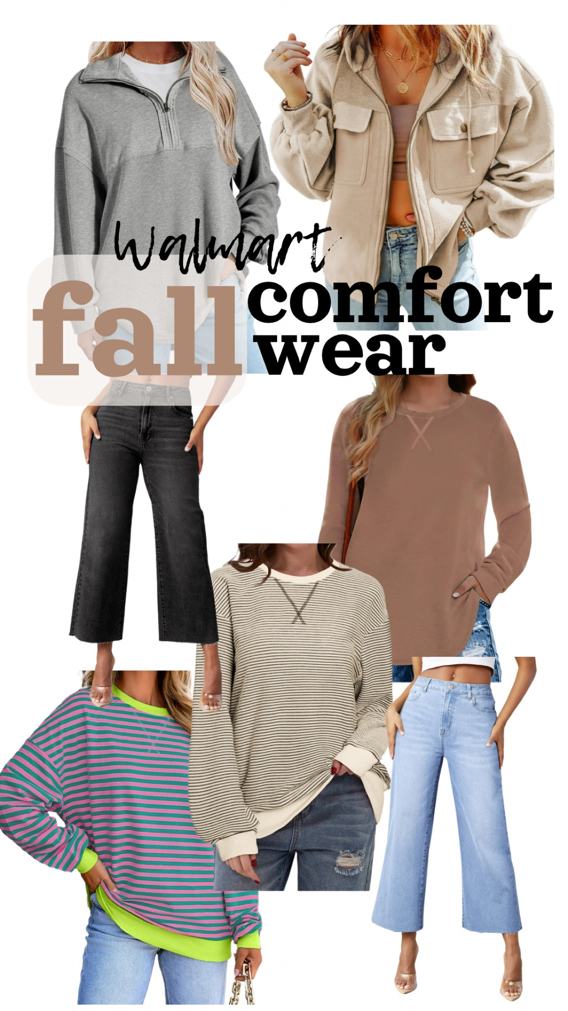 Comfy + affordable fall outfits! 

@walmartfashion #walmartpartner #WalmartFashion

#LTKStyleTip #LTKSeasonal #LTKFindsUnder50