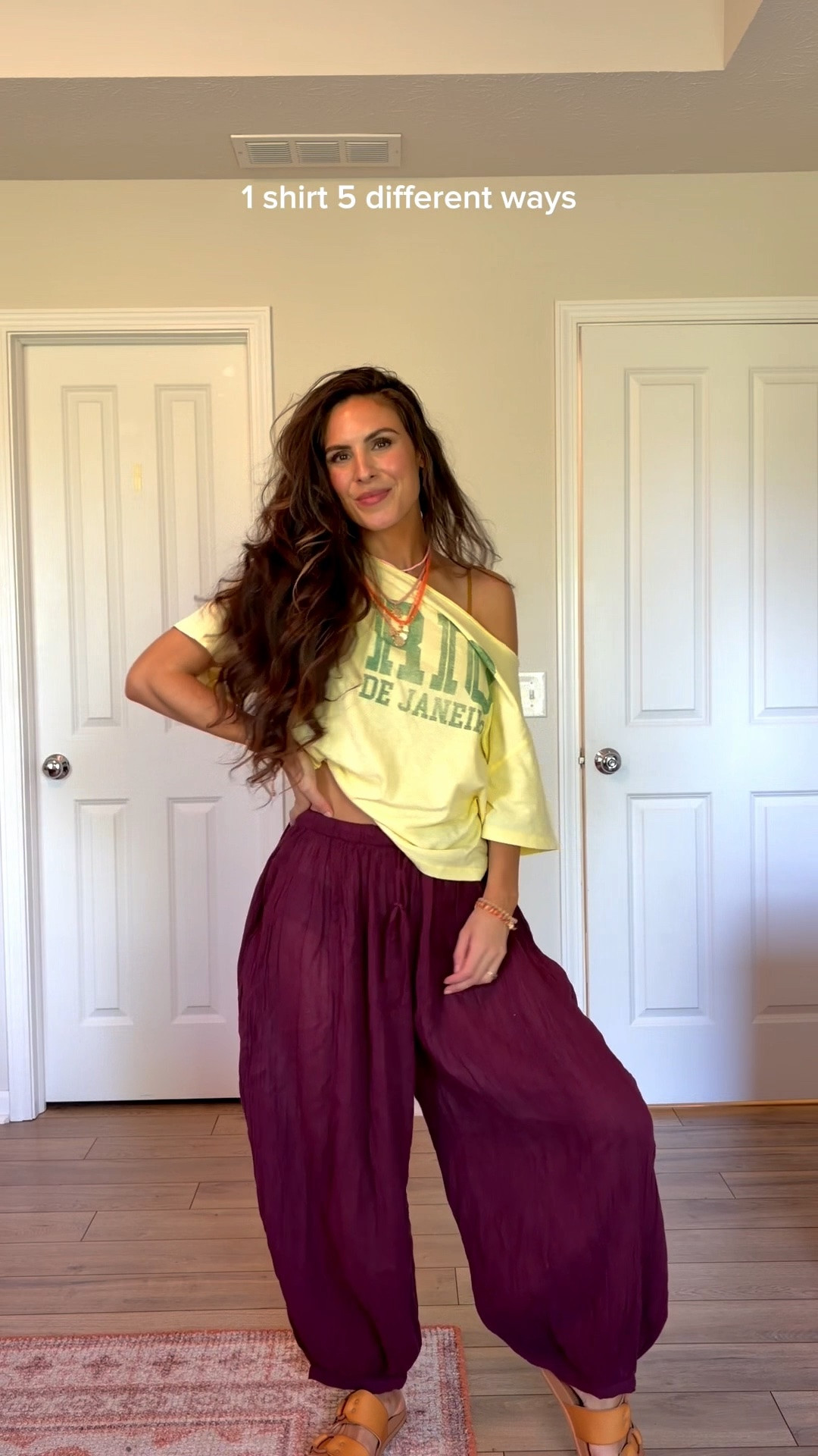 Wearing a small in everything but the burgundy pants are extra small

#LTKootd
