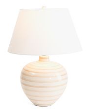 25in Reactive Glaze Ceramic Lamp | Marshalls