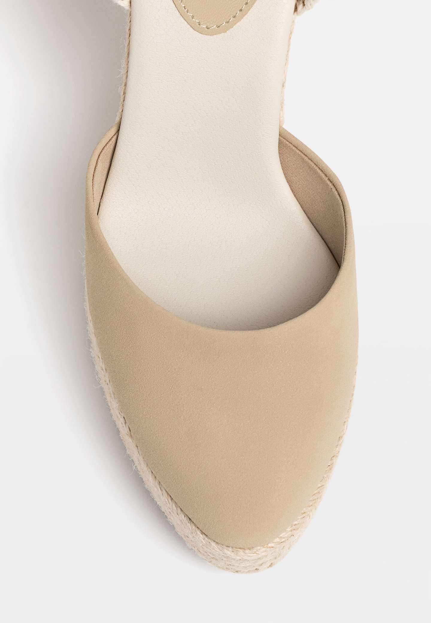 Keilabsatzschuhe aus Jute zum Schnüren | Stradivarius DE