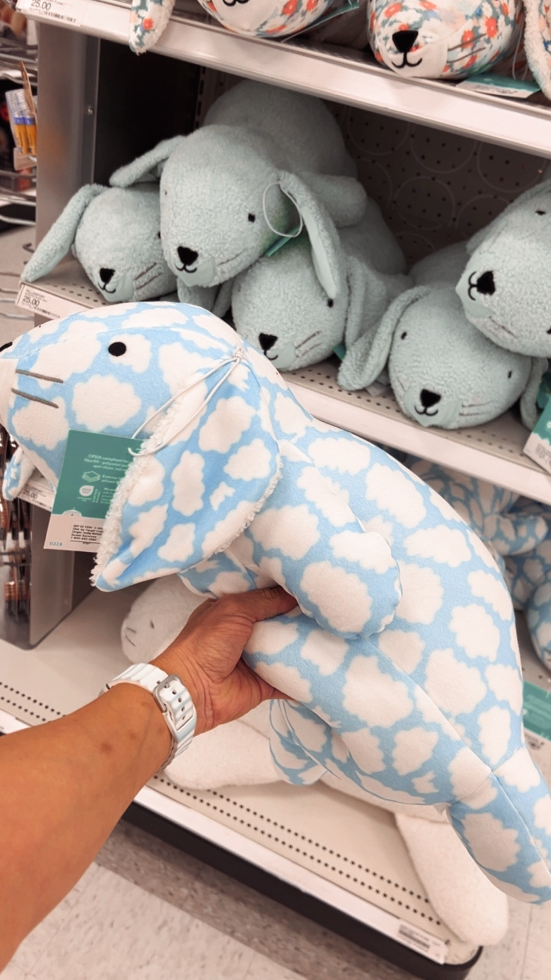 The perfect Easter basket stuffer. These popular weighted Pillowfort stuffed bunnies are on sale! Weighted plush bunnies, Easter style, Easter basket filler. Target  

#LTKKids #LTKSeasonal #LTKSaleAlert