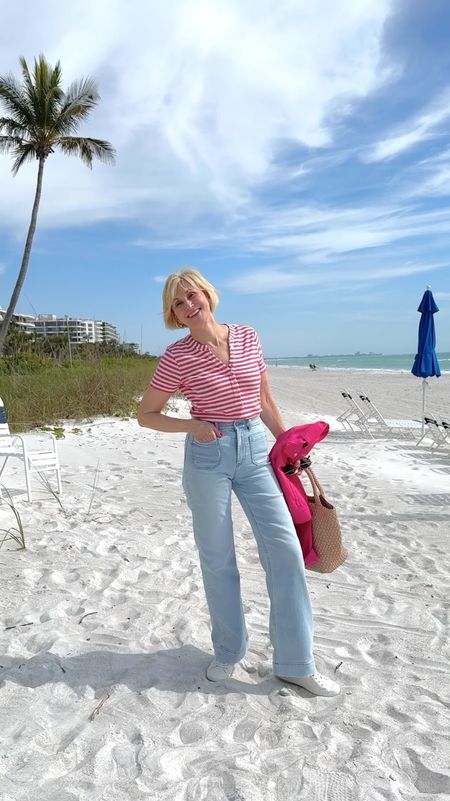 "The most beautiful thing you can wear is confidence". - Blake Lively
It was like this outfit was made for the beach 🏖️ 


#LTKstyletip #LTKover40 #LTKSeasonal
