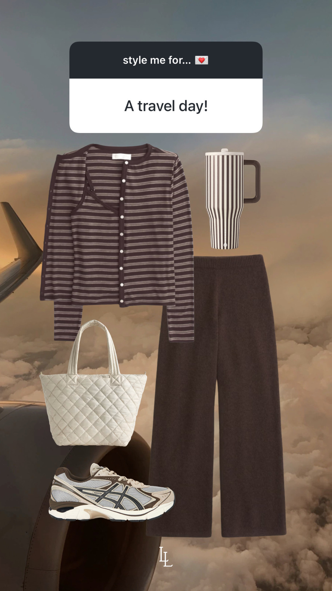 style inspo for a travel day! Love this tank + cami set from abercrombie!  

 #LTKdayinmylife #LTKootd #LTKTravel