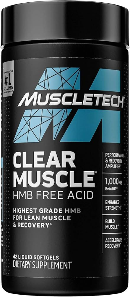 MuscleTech Clear Muscle Post Workout Recovery | Muscle Builder for Men & Women | HMB, Sports Nutr... | Amazon (US)