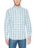 Nautica Men's Wrinkle Resistant Long Sleeve Button Front Shirt | Amazon (US)
