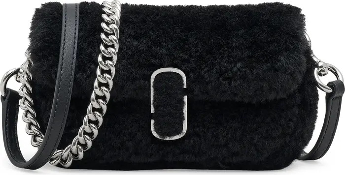 Marc Jacobs Mini The Teddy J Marc Faux Fur Shoulder Bag | Nordstrom | Nordstrom