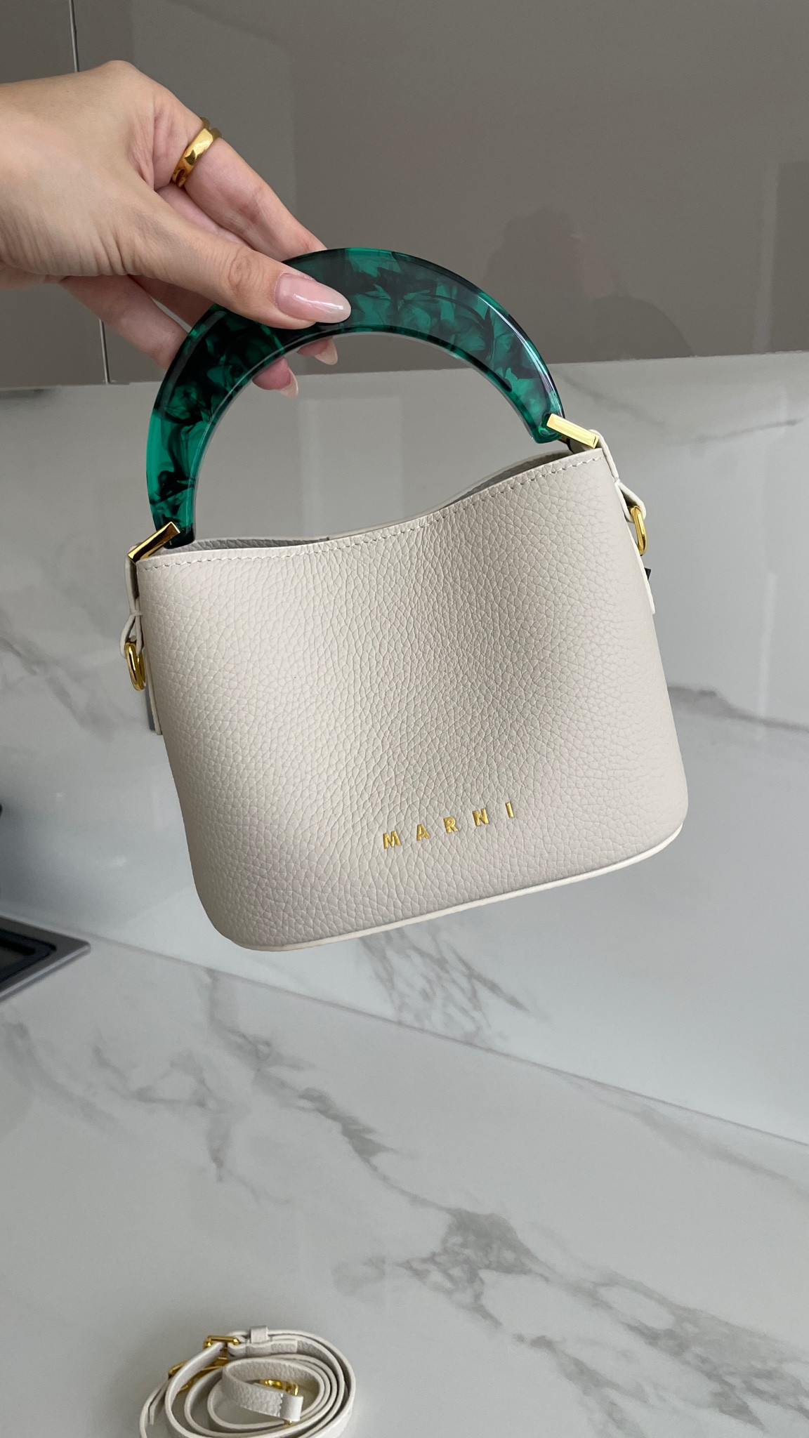 Amazing quality!! (I think its real leather) 
Marni bag dhgate 

#LTKsalealert #LTKunder100 #LTKunder50