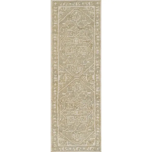 Momeni Nirvana Hand Woven Wool and Jute Medallion Area Rug - Bed Bath & Beyond - 41497507 | Bed Bath & Beyond