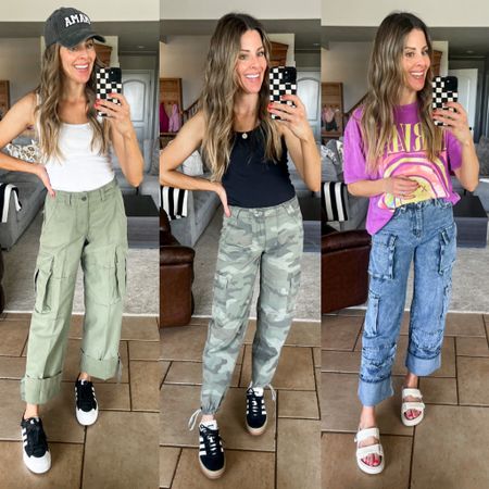 The cargo trend has me in a chokehold 😂 which pair is your fave? Comment CARGOS PLEASE to shop!
.
.
.
Cargo pants outfit cargo pants trend cargo style cargo pants fashion walmart outfits walmart cargo 

#LTKfindsunder50 #LTKstyletip #LTKSeasonal
