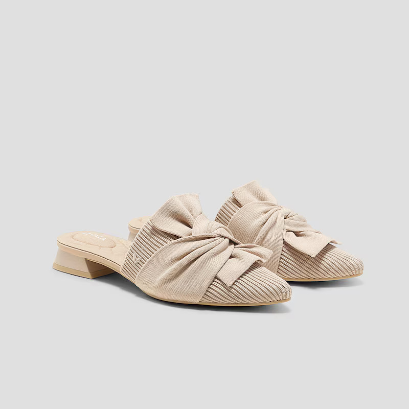 Pointed-Toe Knot Sandals (Yaffa Pro) | VIVAIA