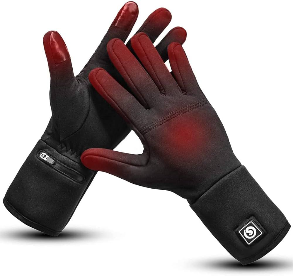 day wolf Heated Glove Liners Electric Gloves for Men Women Rechargeable Battery Hand Warmer for W... | Amazon (US)