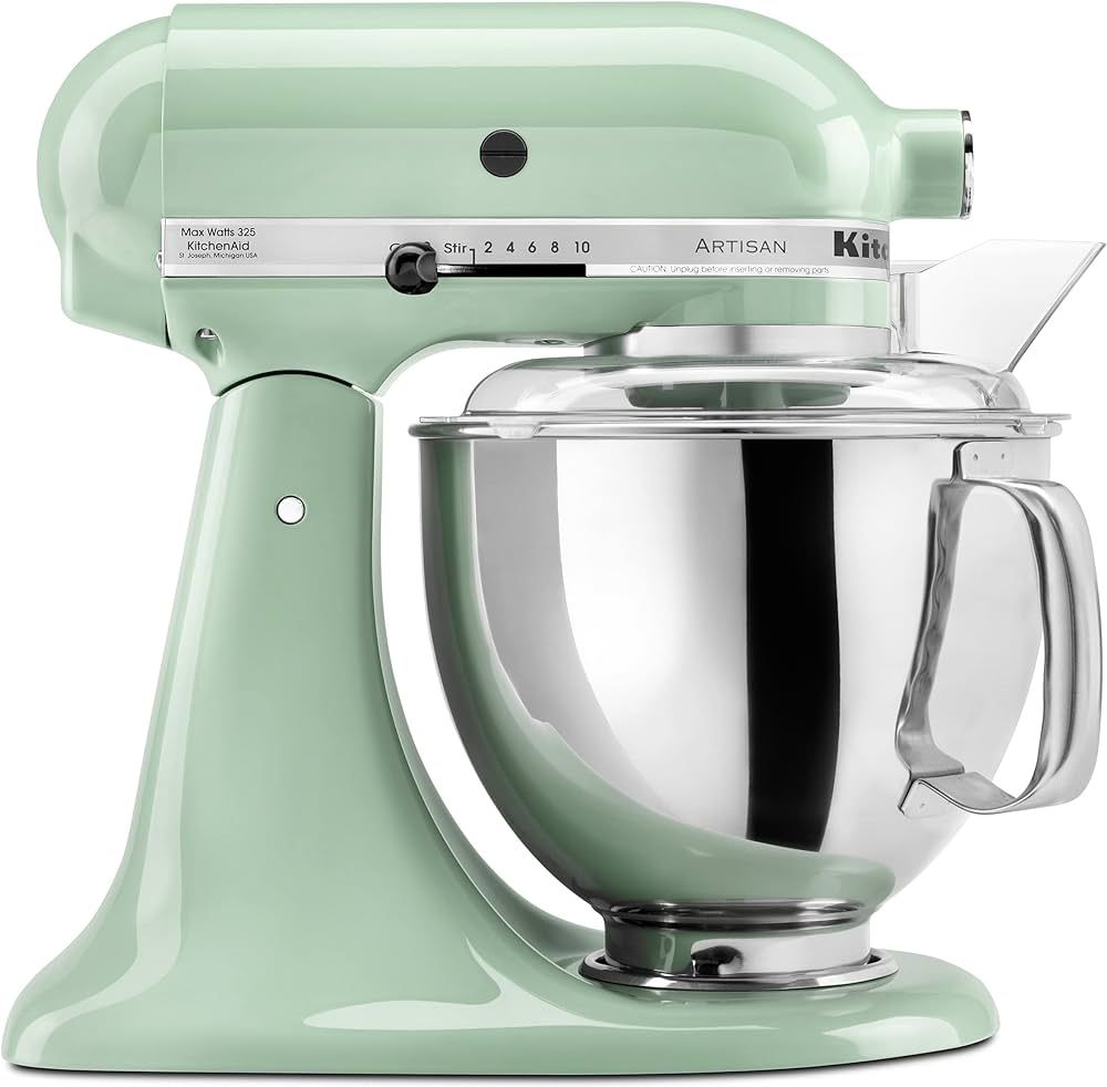 KitchenAid Artisan Series 5 Quart Tilt Head Stand Mixer with Pouring Shield KSM150PS, Pistachio | Amazon (US)