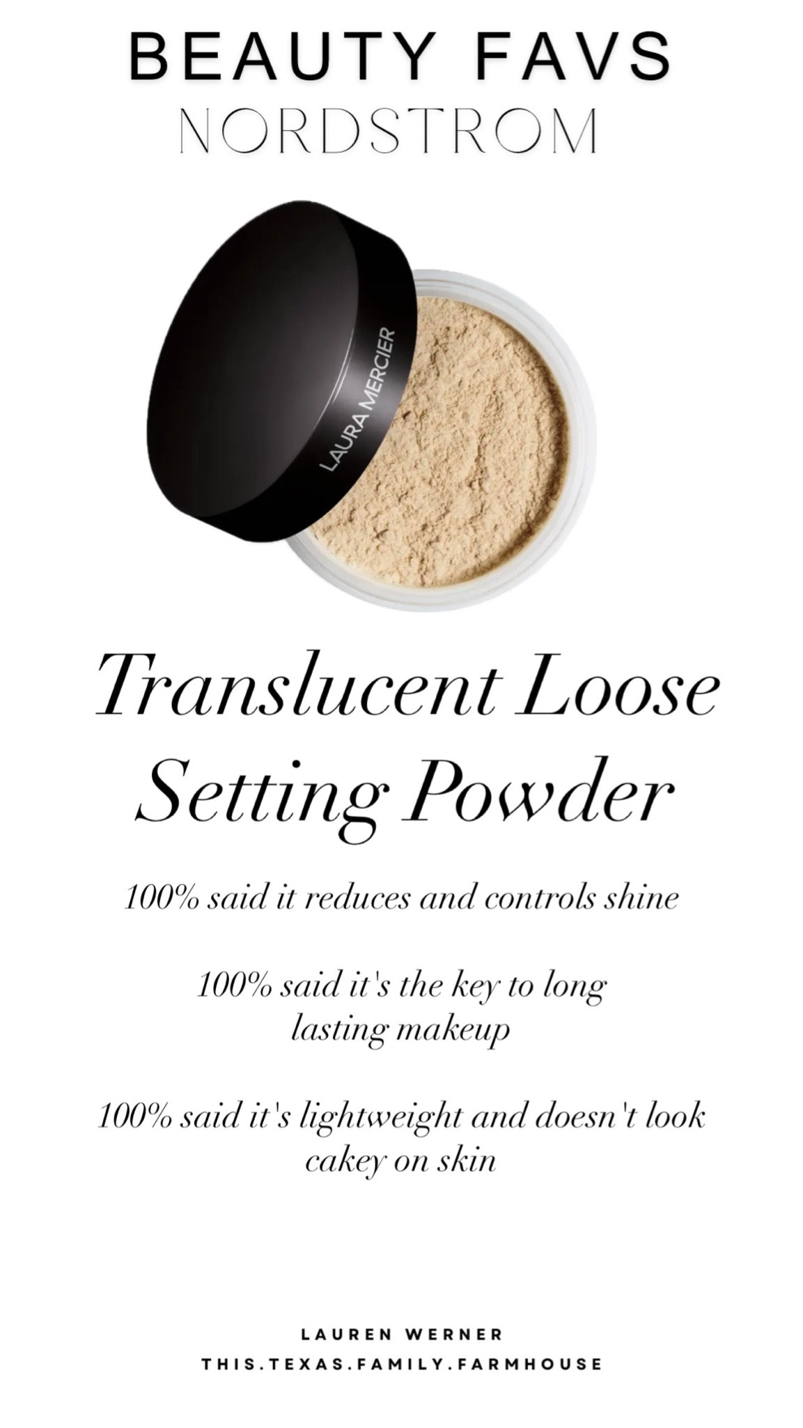This is such a great powder to set your makeup and have it last all day! If you struggle with oily skin, shine, or getting your makeup to last all day try this powder! 
✅24HR Shine Control
✅Sets Makeup For 16HRs
✅Softens Texture And Pores
✅Ultra-Finely Milled Powder For a
Weightless Finish

#LTKSummerSales #LTKxNSale #LTKBeauty