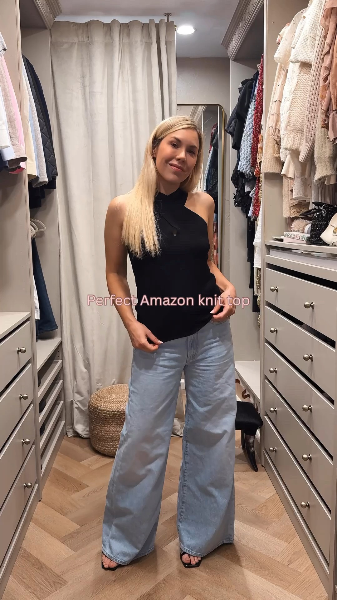 This top is such a luxe looking Amazon find!

#LTKdayinmylife #LTKootd #LTKgrwm