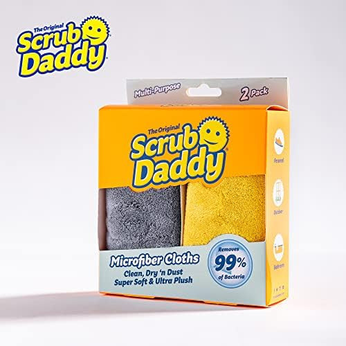 Amazon.com: Scrub Daddy Microfiber Cloths - All Purpose Super Soft & Ultra Plush Microfiber Towel... | Amazon (US)