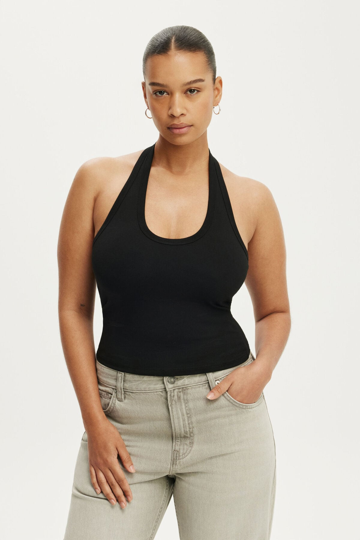 Everyday Smooth Scoop Halter | Cotton On (ANZ)