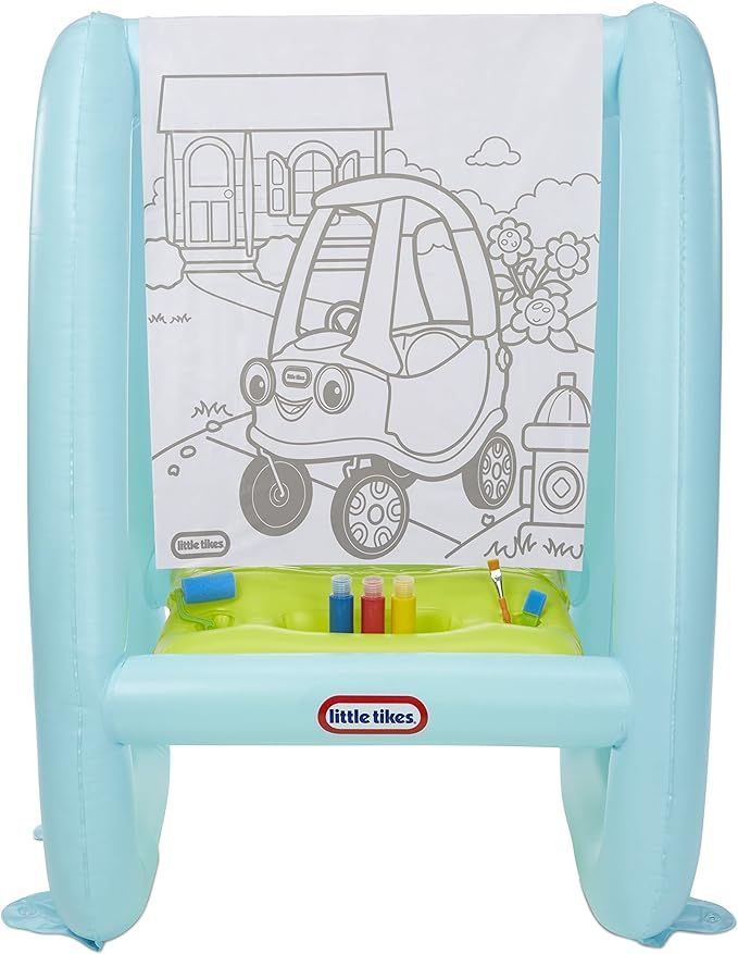 Little Tikes® 3-in-1 Paint & Play Backyard Easel Inflatable Outdoor Art with Accessories for Kid... | Amazon (US)