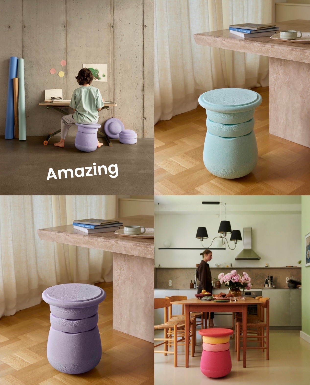 Tabouret Stapelstein modulaire pour le mouvement et la concentration à tout âge ! Renforce la motricité ! fabriqué en Allemagne, léger mais robuste, résistant à l’eau, 100 % recyclable, durable et utilisable aussi bien par les enfants que par les adultes. Publicité AD

#LTKfrance #LTKeurope #LTKsummer