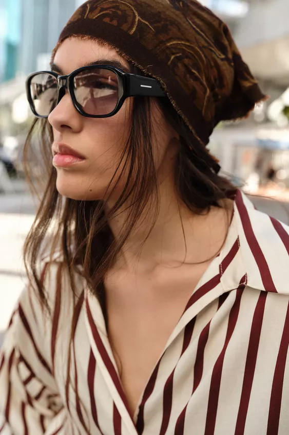 FLORAL PRINT BANDANA | Zara UK