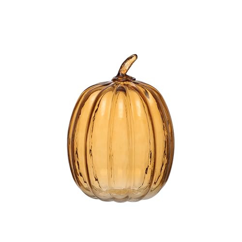 Ashland 8" Glass Pumpkin Fall Home Decor | Amazon (US)