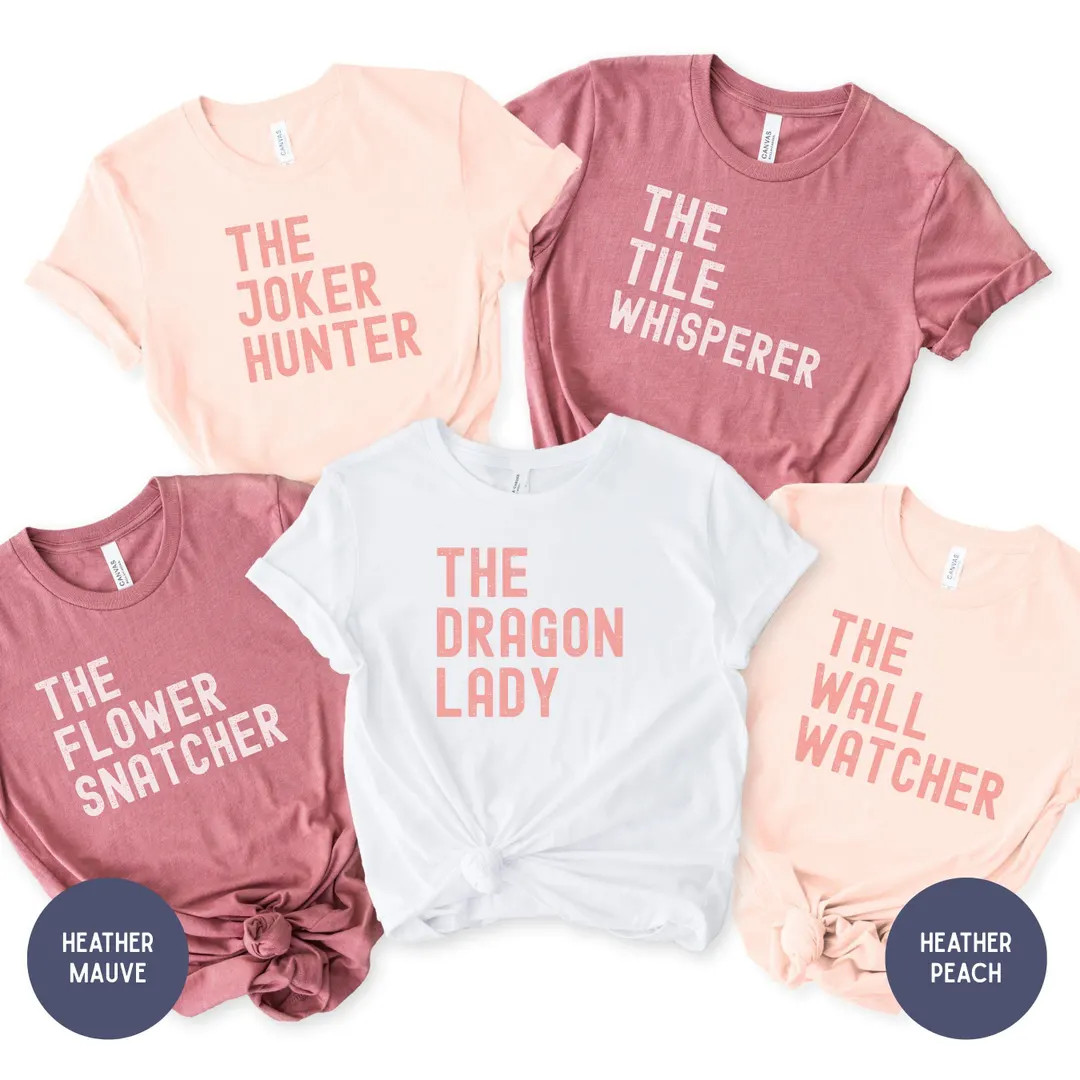 Mahjong Shirt, Matching Mahjong Club Tee, Gift for Mahjong Lover, Funny Mahj Tee, Comfort Colors ... | Etsy (US)