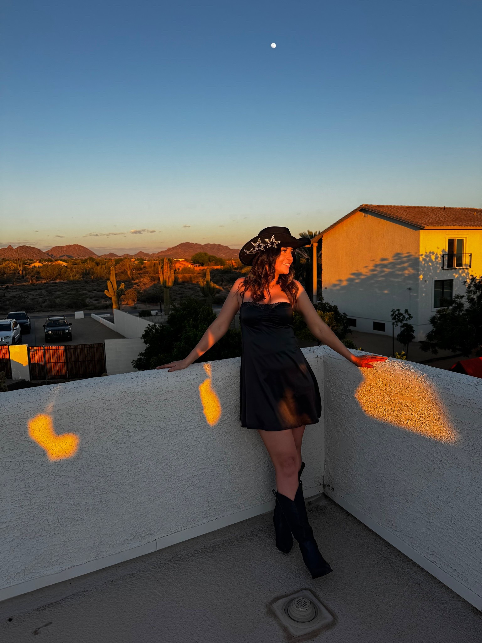 This outfit = the moment 🔥
Flirty black mini + western boots + the statement hat… say less. Perfect for your bachelorette, girls trip, or any night you want to feel that girl 💃 Save this for your next bach trip inspo 🖤

#LTKvlog #LTKootd #LTKgrwm
