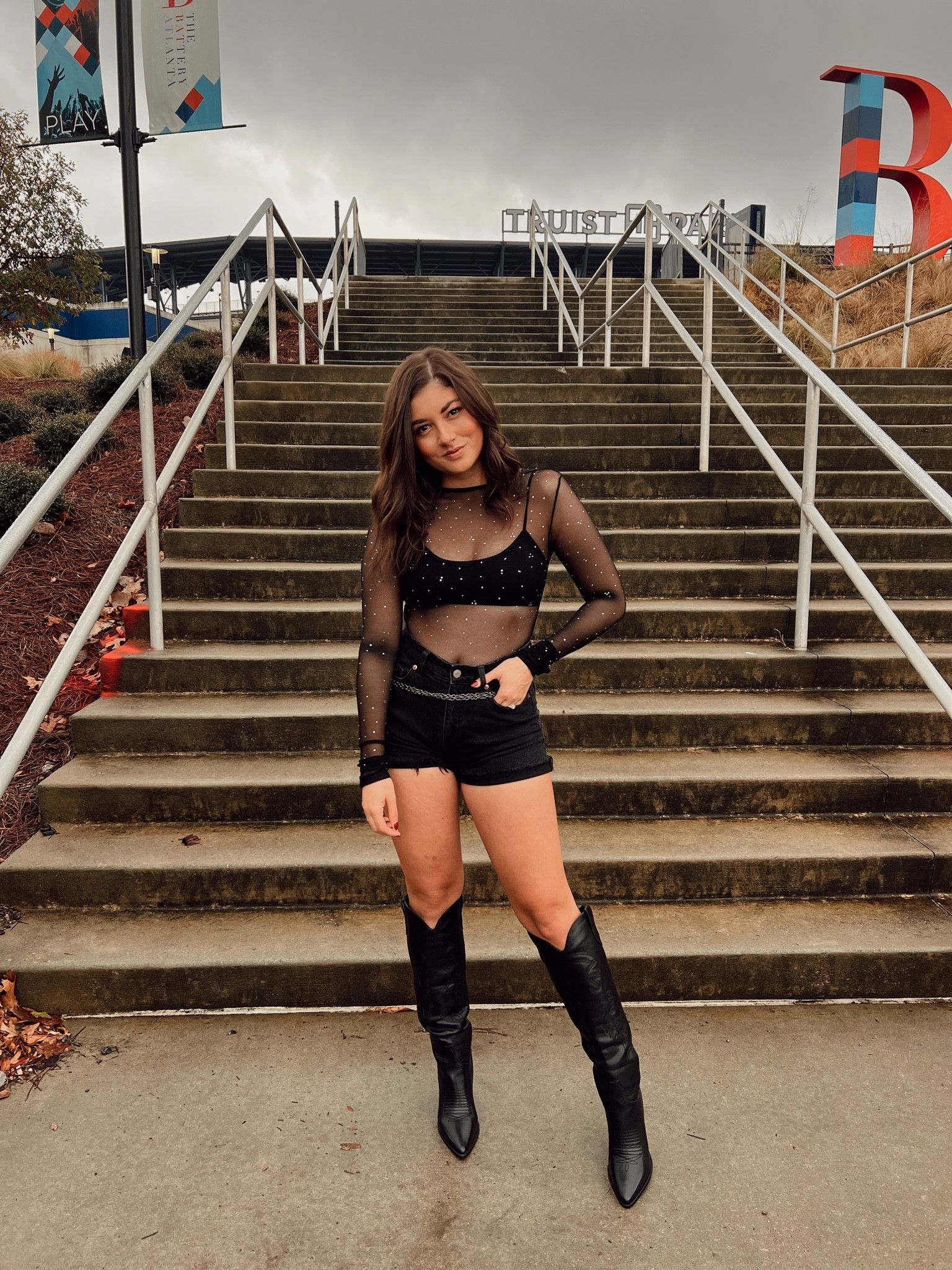 Sheer Mesh Rhinestone Bodysuit curated on LTK