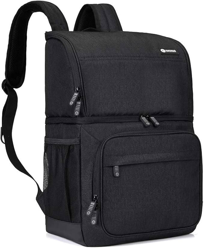 Easthills Outdoors Backpack Cooler 24 cans Insulated Leak-Proof Double Decker Lunch Cooler Backpa... | Amazon (US)